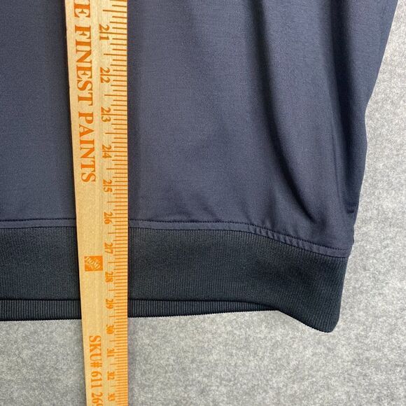 Footjoy FJ 1/4 Zip Performance Stretch Pullover Sweater Black Mens XL Logo - Picture 4 of 8